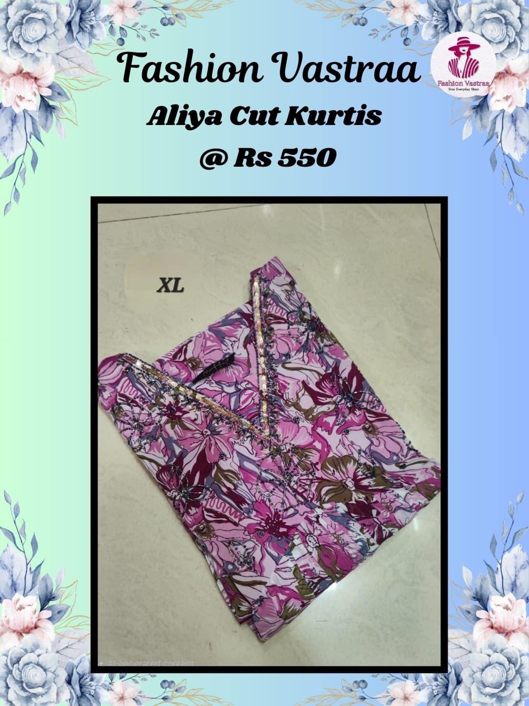 Aliya cut Umbrella Kurti