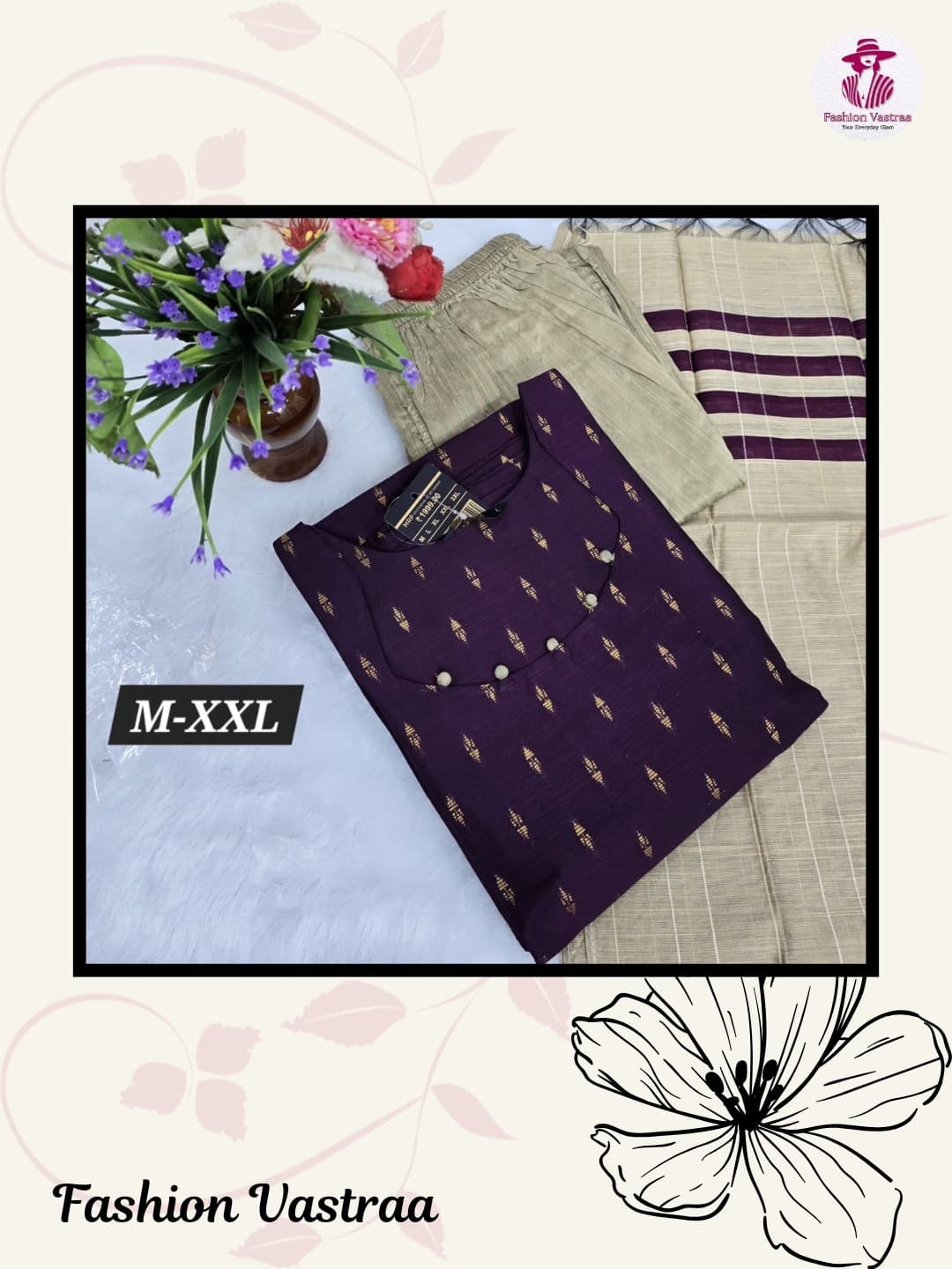 Raw Silk 3 piece Set