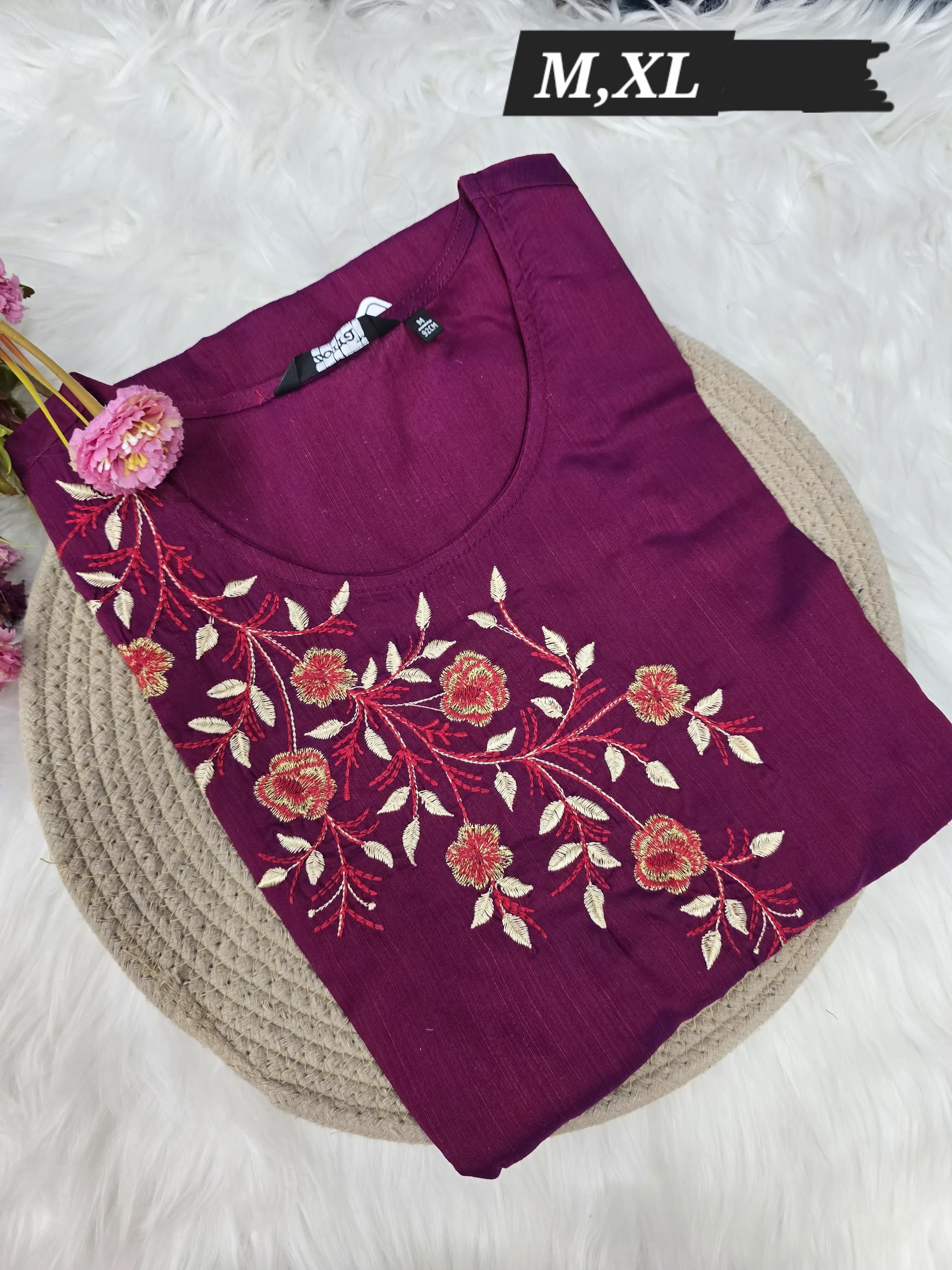 Chandheri Silk Kurtis